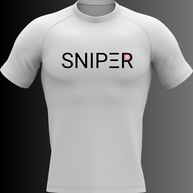 Authentic CRE “SNIPER” Compression Shirt sports clothing compression tee baggy compression shirt