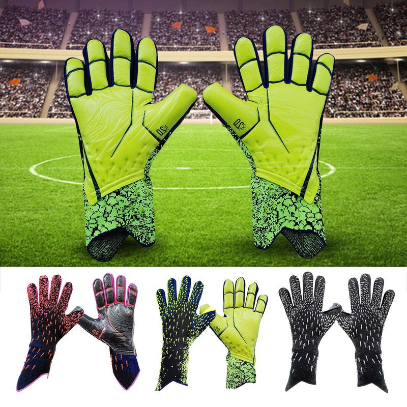 Soccer Goalkeeper Gloves, 1 Pair Professional Soccer Goalkeeper Gloves, Breathable Comfortable Durable Sports Gloves, Sports & Outdoor Accessories, Gym Accessories