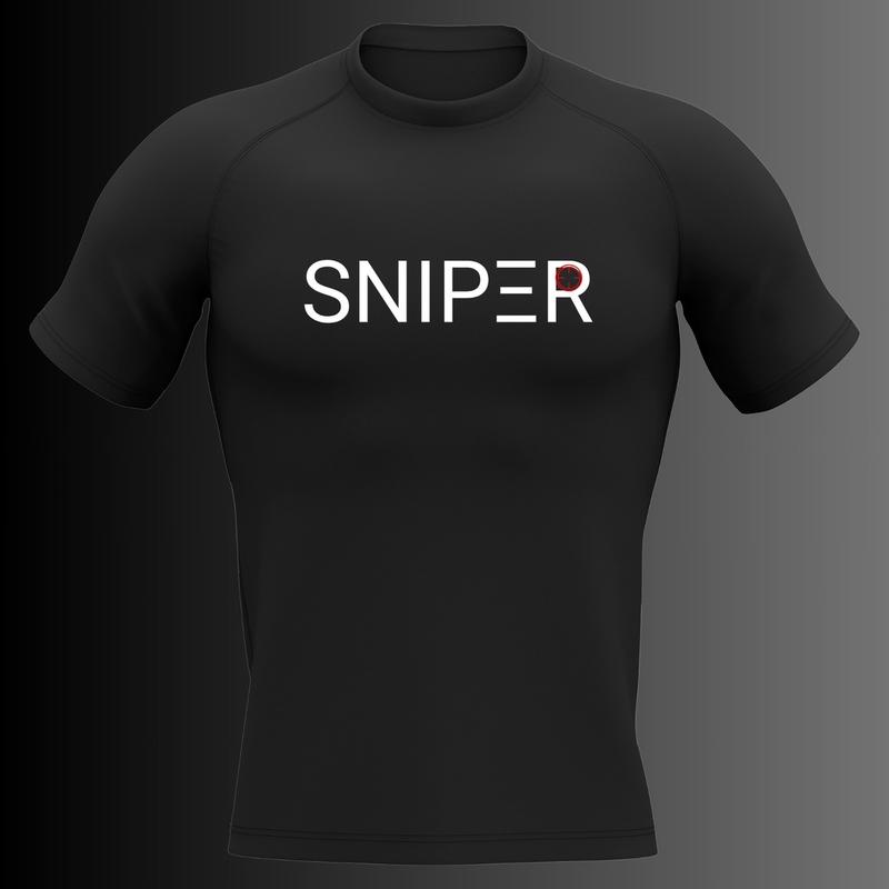 Authentic CRE “SNIPER” Compression Shirt sports clothing compression tee baggy compression shirt