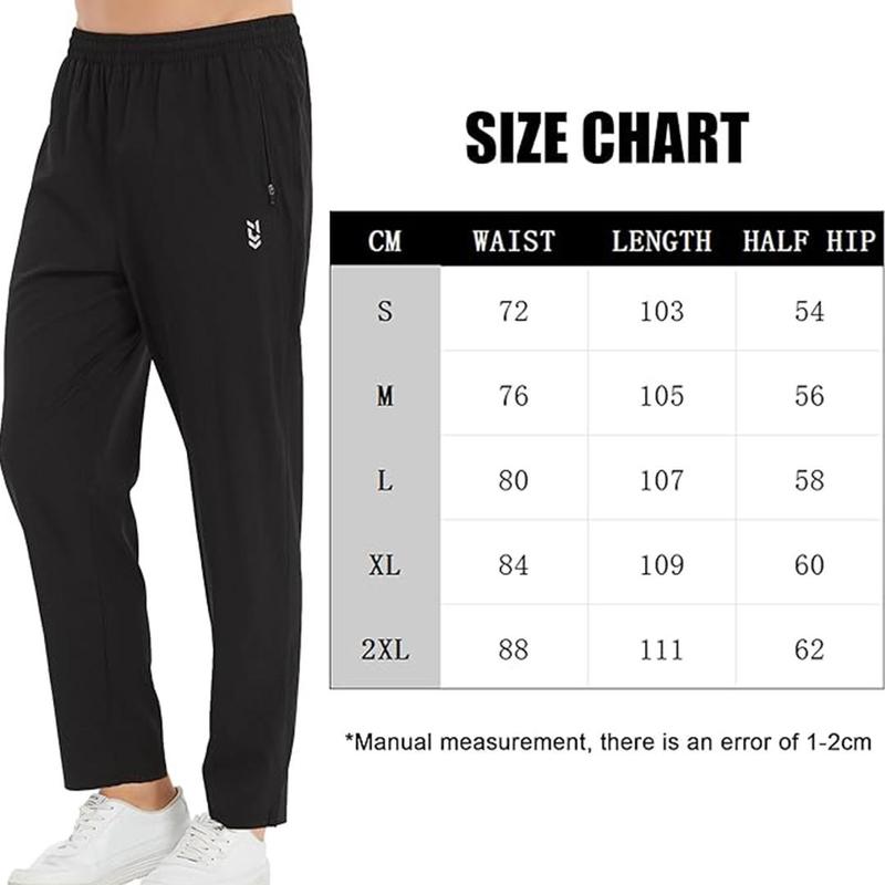 Men's 2 Pack Sweatpants with Zipper Pockets Jogging Pants suit Tapered Athletic Pants for Men Running,Workout,Lounge