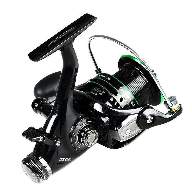 Spinning Fishing Reel, 1 Count 5.2:1 Gear Ratio Fishing Reel, Fishing Accessories for Rivers, Lakes, and Seas Fishing