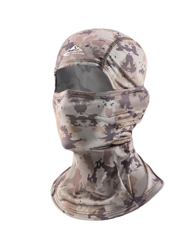 Unisex Camouflage Sun Protection Cycling Mask, Breathable Quick Drying Face Mask, Outdoor Sports Face Covering Mask for Men & Women