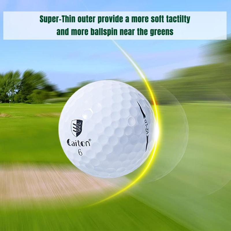 Golf Ball, Professional Tournament-grade Performance Golf Ball, Multi-layer Construction Long Flight Golf Ball, Ultra-soft Touch Golf Ball