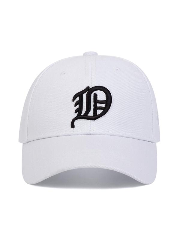 Unisex Street Style Letters Embroidered Baseball Cap, Trendy Sporty Baseball Hat, Fashion All-match Accessories for Men & Women for Daily Use