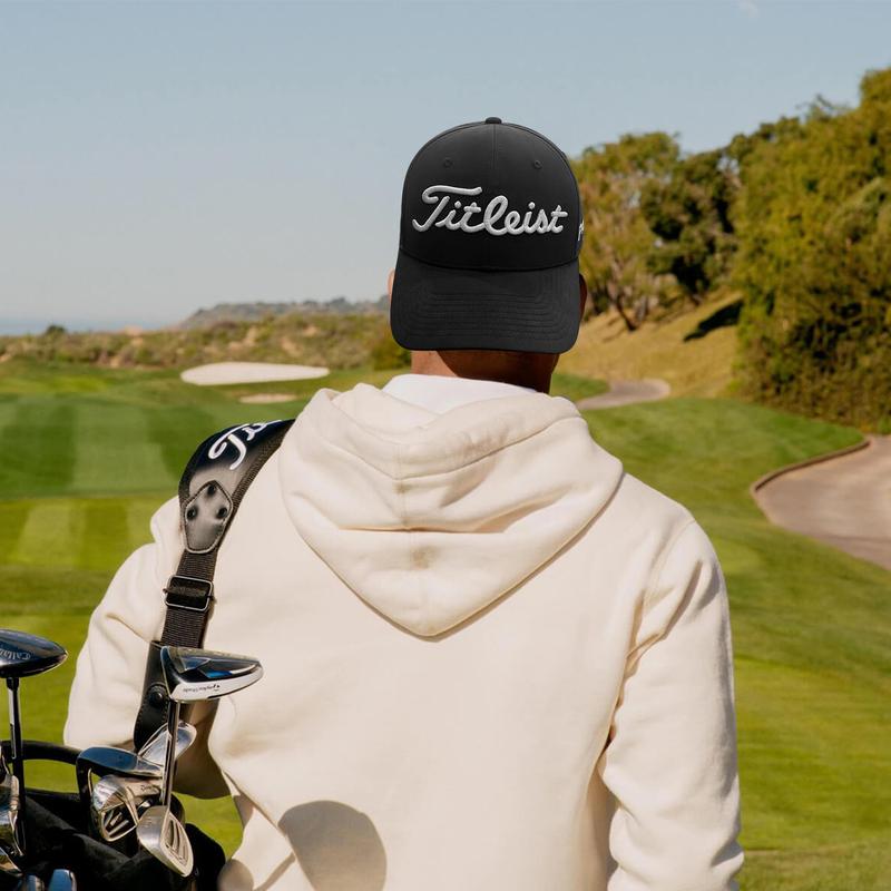 Titleist Tour Performance Golf Hat - Black White