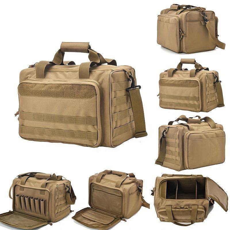 Tactical Gun Range Package-7.93 Gallon Capacity Pistol Range Package, Outdoor Hunting Shooting Range Pistol Bag-Can Accommodate Other Shooting Equipment, Camping Storage Bag,