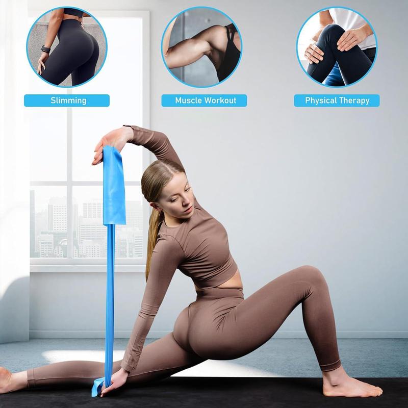 Yoga Stretch Band, 3 Counts set Yoga Resistance Band, Fitness Elastic Band, Workout Band for Home Gym, Gym Accessories