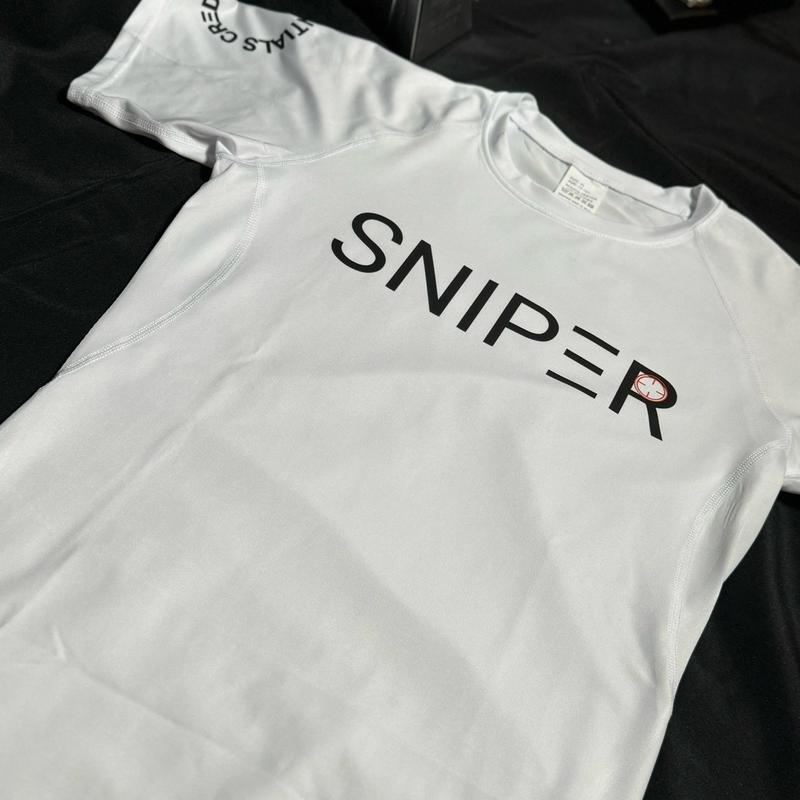 Authentic CRE “SNIPER” Compression Shirt sports clothing compression tee baggy compression shirt