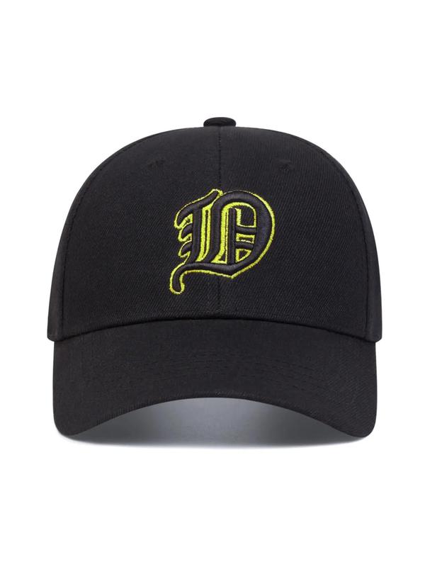 Unisex Street Style Letters Embroidered Baseball Cap, Trendy Sporty Baseball Hat, Fashion All-match Accessories for Men & Women for Daily Use