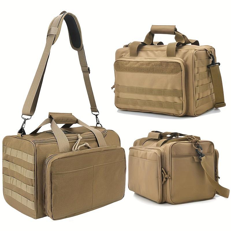 Tactical Gun Range Package-7.93 Gallon Capacity Pistol Range Package, Outdoor Hunting Shooting Range Pistol Bag-Can Accommodate Other Shooting Equipment, Camping Storage Bag,