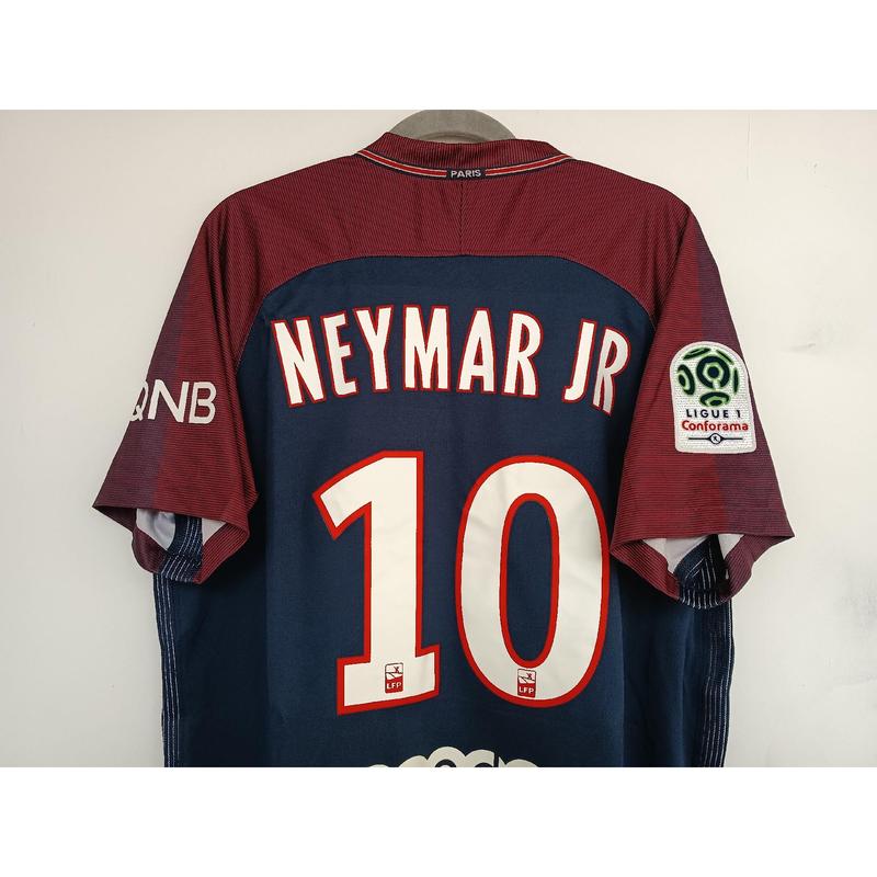 Paris Neymar's debut season home jersey fan version football  shorts new  era jersey outfit futbol  jersey bobby boucher black short Home Soccer home fan jersey