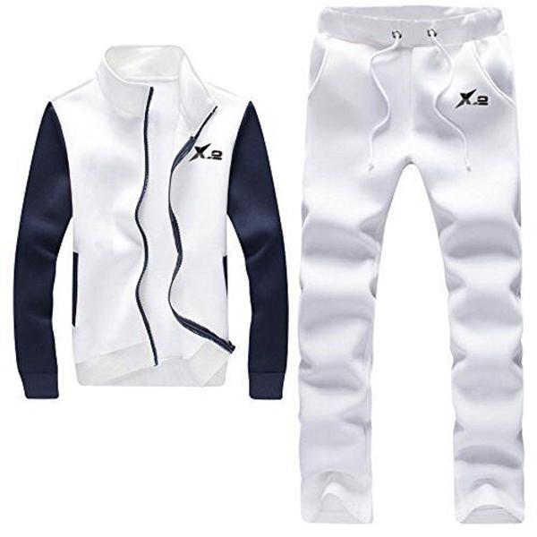 SKYLINEWEARS Mens Tracksuit Jogging Running Gym Sweatsuit