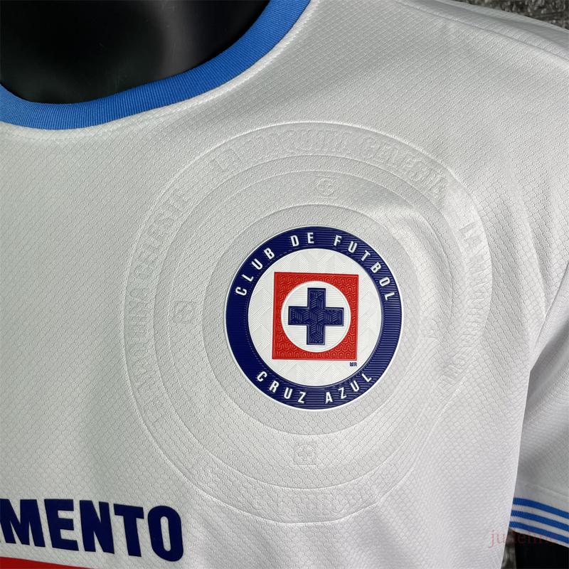 24 25 Cruz Azul away jersey Thai soccer jersey training jersey sports casual