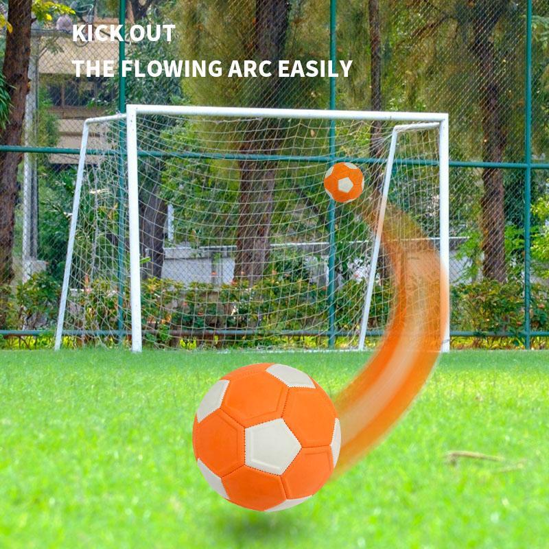 Size 5 Curved Soccer Ball, Curved Design Soccer Ball, Football Training Sessions, Catapult Vest Football, Games, and Drills Ball for Players Of All Skill Levels, Christmas Gift