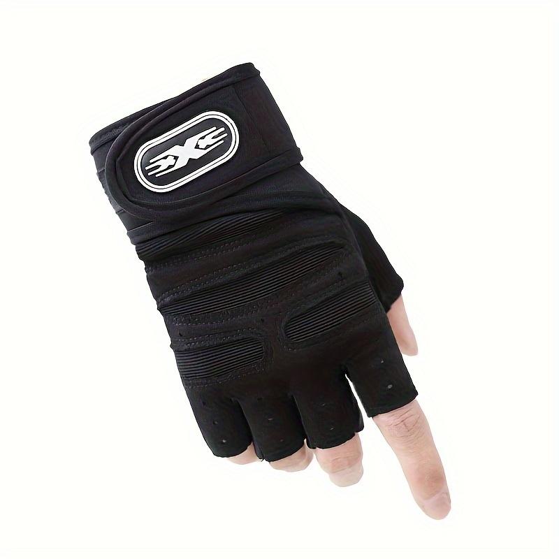 2pcs Half Finger Gym Fitness Gloves, Cycling Sport Gloves For Men & Women, Weight Lifting Gloves, Workout Equipments