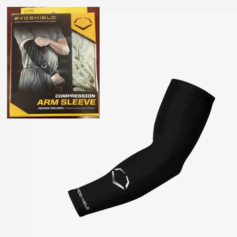 EVOSHIELD ARM SLEEVES  Solid Compression Arm Sleeve  Cooling Arm Sleeves for Men & Women Breathable, Moisture-Wicking  Outdoors Sun Protection Sleeves