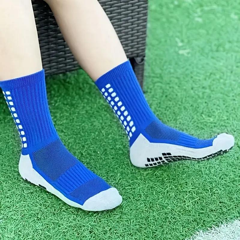 10 Pairs Grip Soccer Socks for Men Anti Slip Athletic Socks Non-Slip Sports Football Basketball Socks