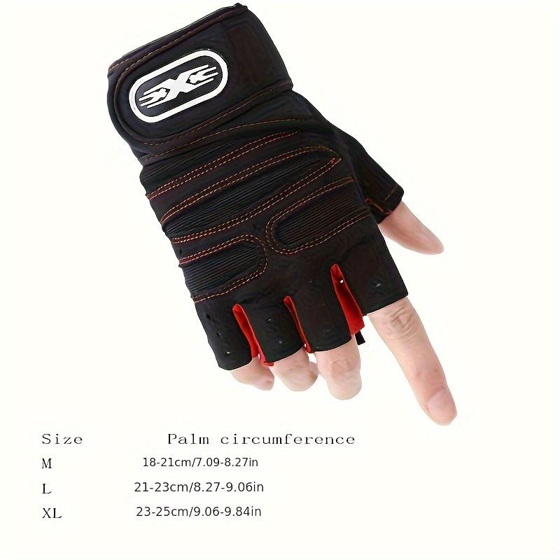 2pcs Half Finger Gym Fitness Gloves, Cycling Sport Gloves For Men & Women, Weight Lifting Gloves, Workout Equipments