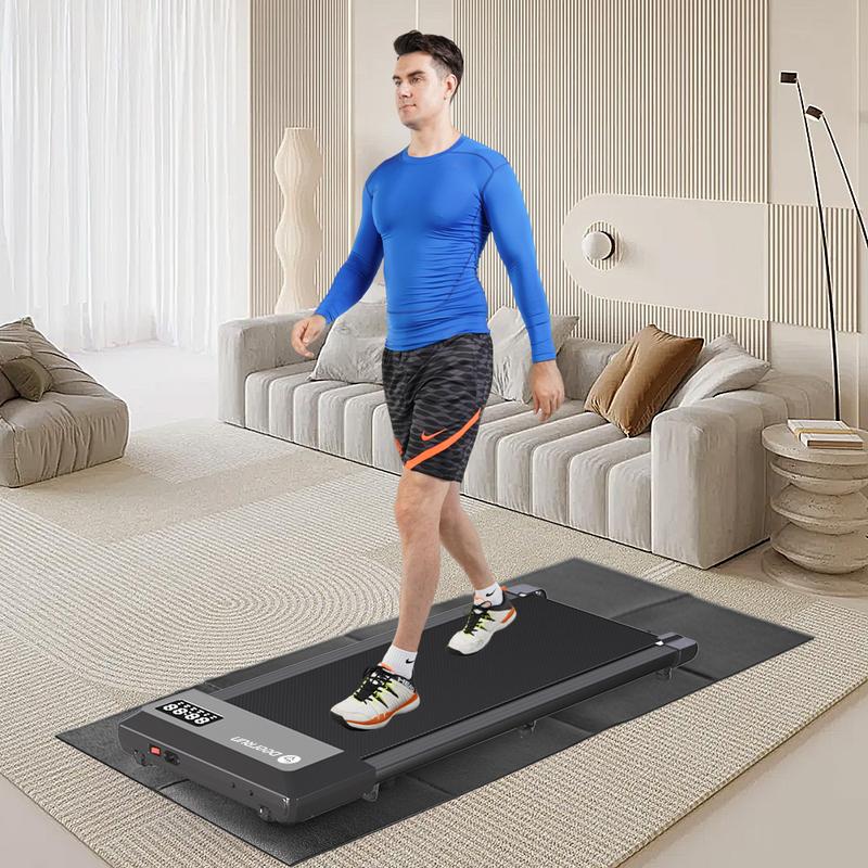 DeerRun Sport Equipment: Soundproofing Mat  Foldable Treadmill Mat - Waterproof, Anti-Slip, Noise-Reducing Design for Home Gyms