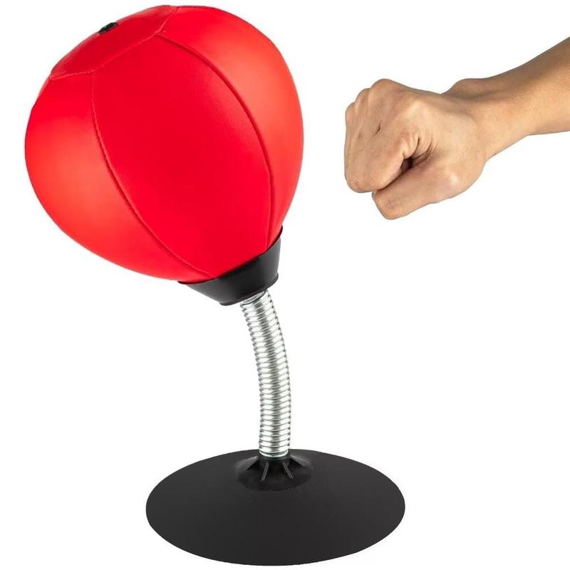 Desktop Punching Bag, Boxing Bag with Suction Cup, Stress Relief Boxing Bag, Cool Stuff for Office, Gifts for Coworker