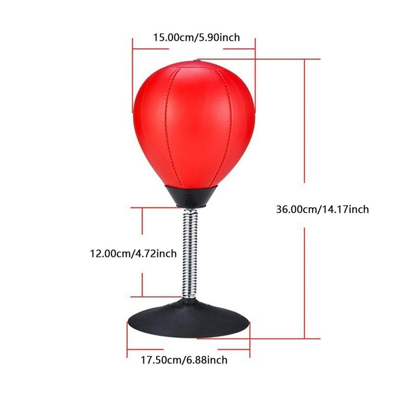 Desktop Punching Bag, Boxing Bag with Suction Cup, Stress Relief Boxing Bag, Cool Stuff for Office, Gifts for Coworker