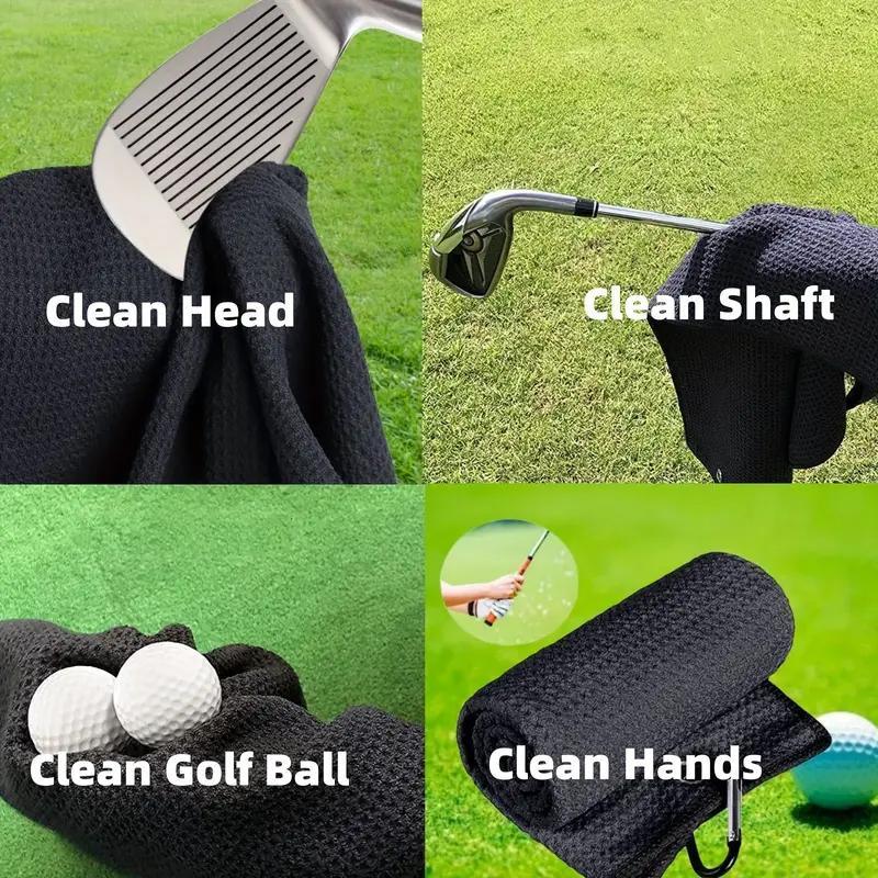 Durable Golf Cleaning Kit, 1 Set Golf Club Cleaning Brush, Golf Ball Towel, Mini Golf Score Counter, Portable Golf Accessories, Summer Gift, Golf Accessories 2024, Cleaning Supplies