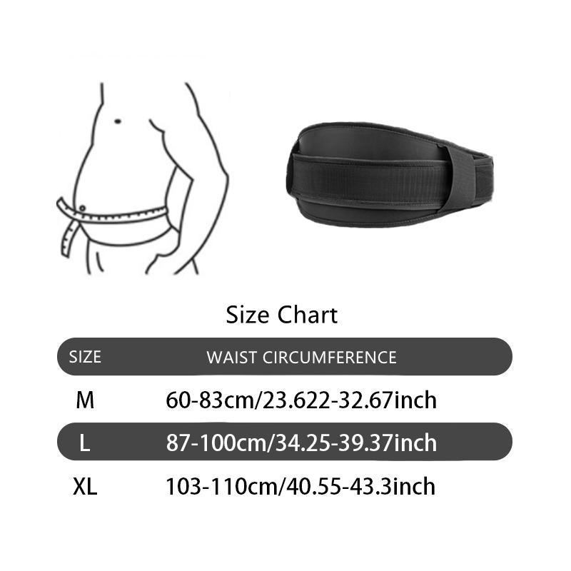 Weightlifting Waist Support Belt, 1 Count Adjustable Waist Support for Deep Squat, Sports Powerlifting Dumbbell Training Strap, Gym Accessories