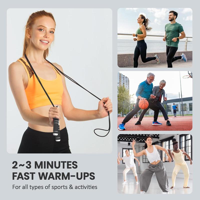 Jump Rope, Multifun Speed Jumping Rope with Calorie Counter, Adjustable Digital Counting Jump Rope with Ball Bearings and Alarm Reminder for Fitness, Crossfit, Exercise, Workout, Boxing, MMA, Gym multifun