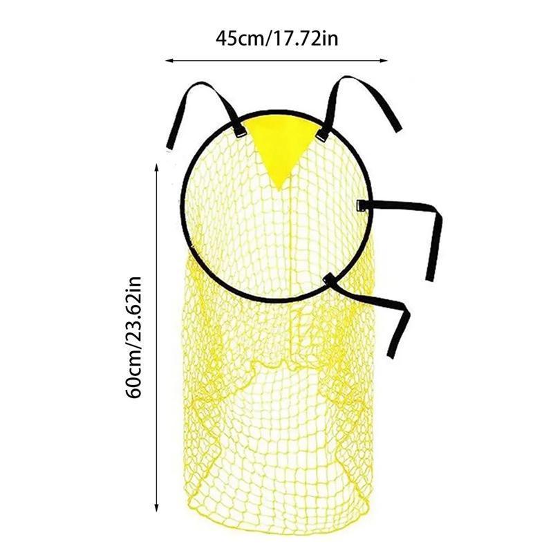 Portable Foldable Soccer Corner Target Net, Durable Football Target Net for Beginner, Football Training Net for Indoor Outdoor Use