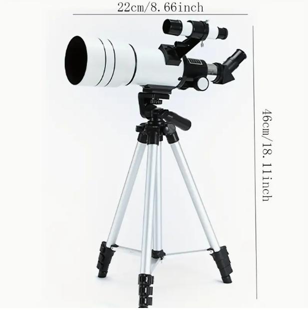 150 Times Professional Astronomical Telescope For Space Monocular 70MM Eyepiece Powerful Binoculars Night Vision For Star Camping