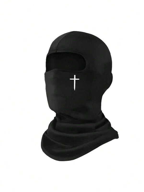 1 5pcs Unisex Balaclava Face Mask, Suitable For Cycling, Motorcycle, Daily Use, Traveling, Hiking, Skiing