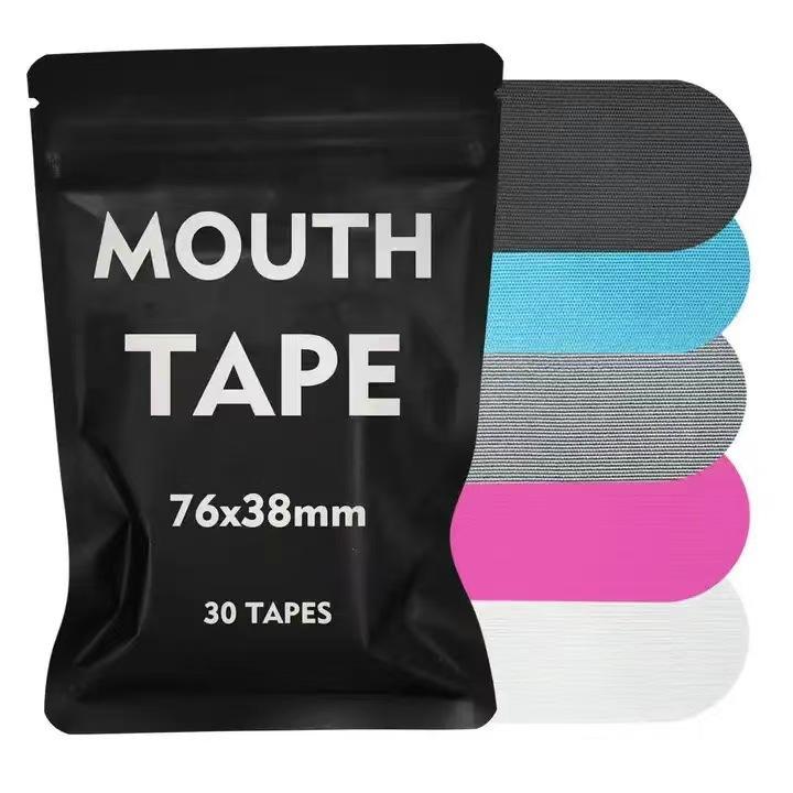 SEACOAAST Queen Mouth Tape, for sleep one month supply, mouth tape, pink, gentle, adhesion, 60 Strips, sports accessories