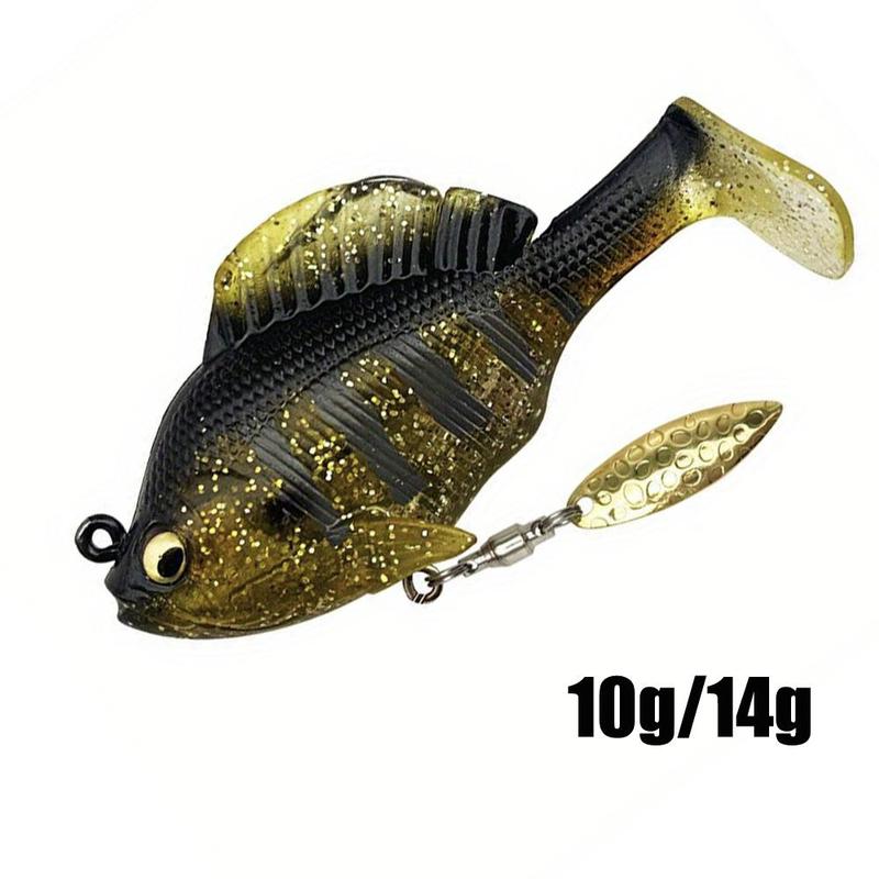 Artificial Fishing Lure (1 Count), Bionic Design Fishing Bait, Fishing Lure for Freshwater & Saltwater, Portable Outdoor Fishing Accessories