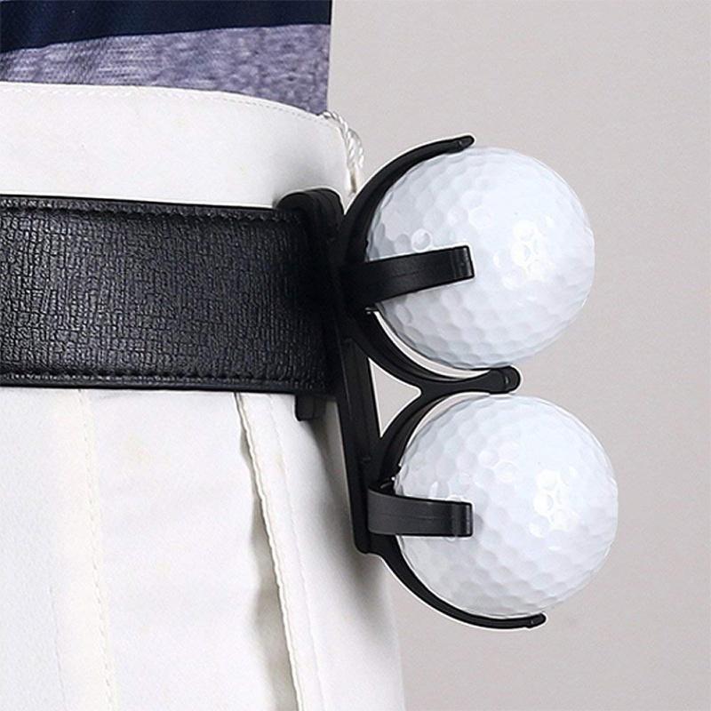 Golf Ball Holder Clip, 1 Count Golf Ball Clip Organizer, Golf Training Tool Accessory, On-course Accessories for Golf Enthusiasts, Christmas Gift