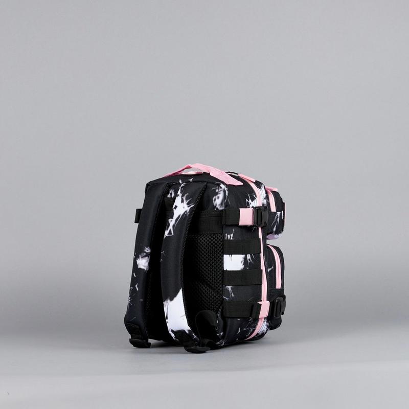 9L Backpack Mini Black Lightning Knockout Pink