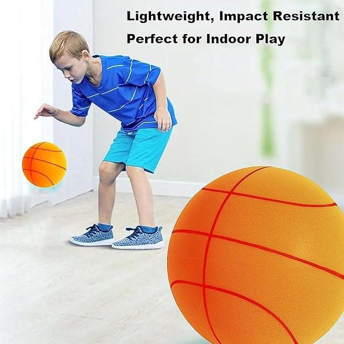 Sports Indoor Outdoor Rubber Basketball, Indoor Training  Basketball, Low Noise Basketball For Indoor Activities, Practical  Ball Skywalker