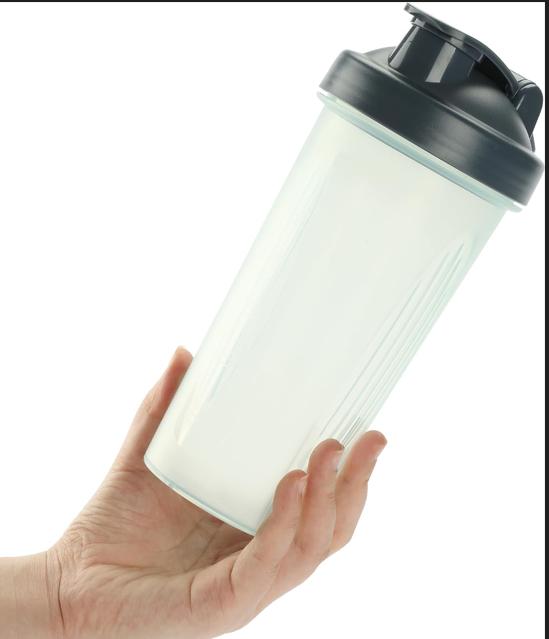 28 oz Shaker Bottles for Protein Mixes, 2-Pack, Assorted Colors, with Wire Whisk Ball for Mixing