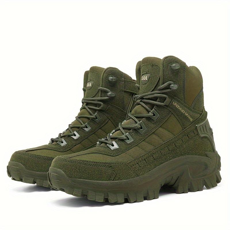 GUBENHOMME Men's All-Season Outdoor Hiking Boots - Non-slip And Durable With Zipper Closure For Outdoor Adventures