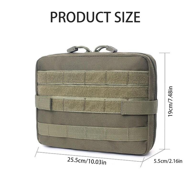 Outdoor Multi-functional Survival Bag, 1 Count Emergency Medical Bag, Portable Large Capacity Medical Waist Bag for Outdoor Travel Camping