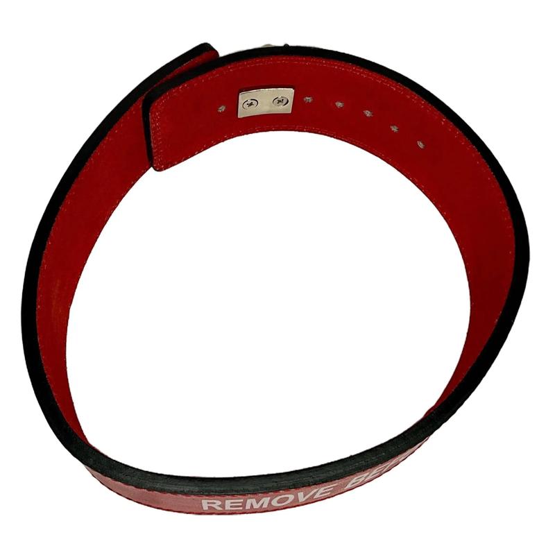 REMOVE BEFORE FLIGHT 10MM Pro Powerlifting  Lever Belt |