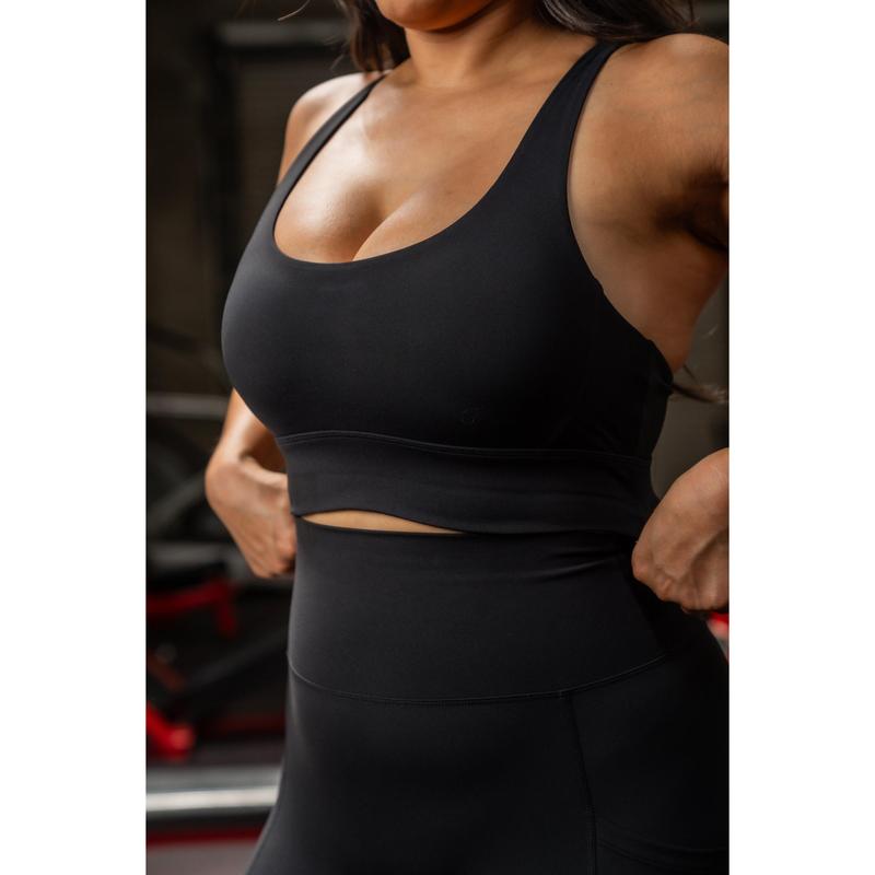 Effortless Endurance Sports bra - Black