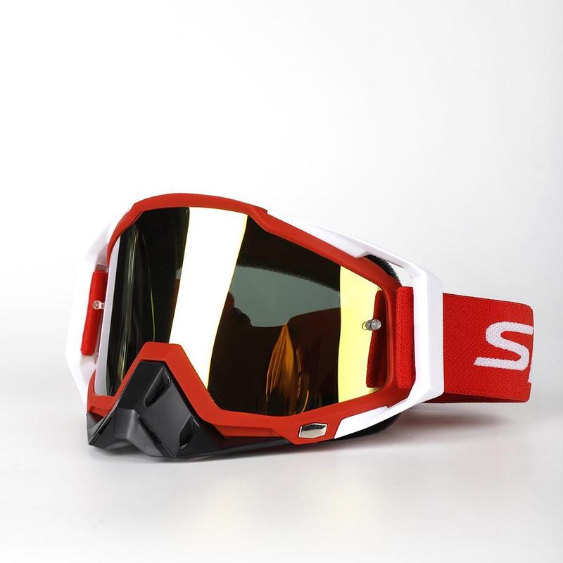 Motorcycle Goggles, Anti Fog UV Protection Lens Goggles, Dirt Bike Goggles, Snowboarding Goggles, Sports & Outdoor Accessories