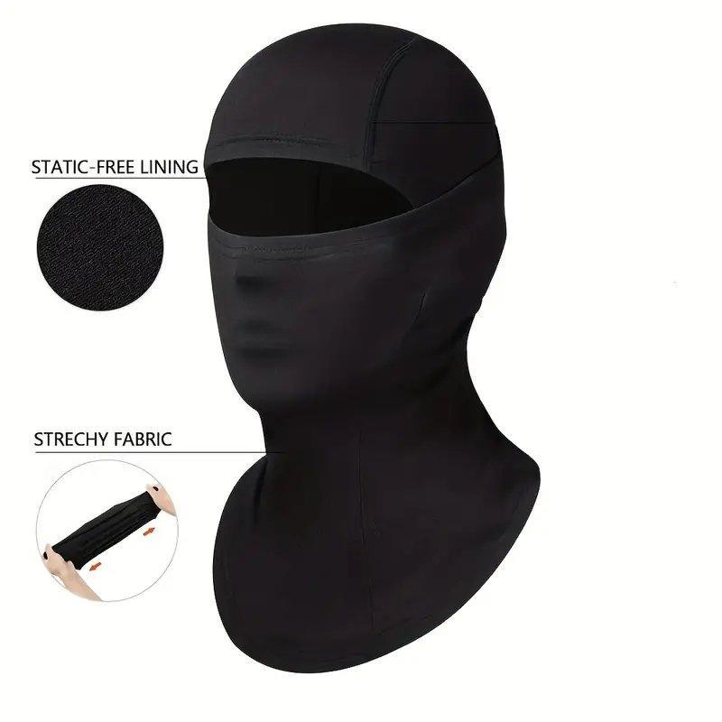 Motorcycle Balaclava, 1 Count Breathable Sun Protect Face Mask, Windproof Full Face Cover for Cycling, Climbing, Running, Hiking and Outdoor Sports