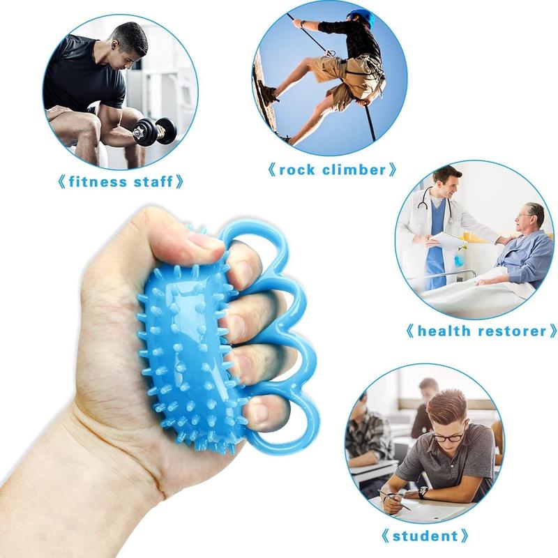 Hand Exercise Ball, 1 Count Portable Durable Finger Grip Ball, Resistance Strength Trainer for Hand