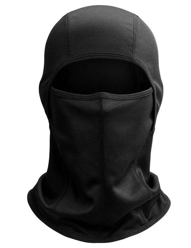 Ski Mask Balaclava Face Mask-UV Protection Dustproof Windproof Face Cover for Men Women Skiing, Snowboarding, Cycling Hiking Black