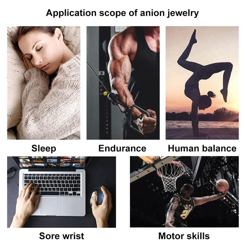 Anti Static Wristband, Rhombus Antistatic Wrist Strap, Strap Anti Shock Wristband Silicone Improve Sleep Winter Electrostatic Removal Bracelet for Men and Woman