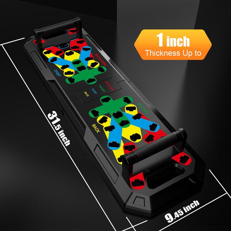 LALAHIGH Home Gym Kit:Push Up Board for All Ages – Achieve a Fit and Sculpted Physique, Perfect for Teens and Adults Who Want to Build Muscle from Home!