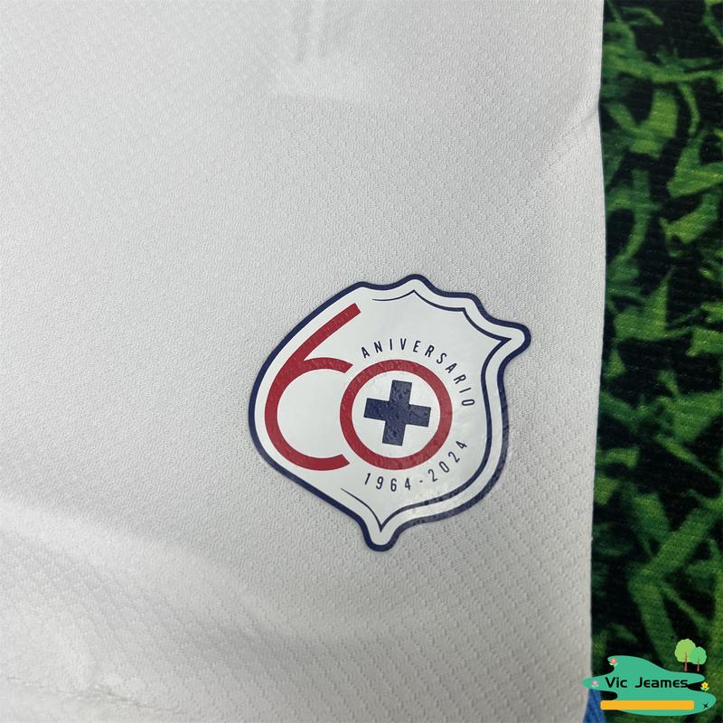 Cruz Azul Soccer Jerseys 24 25 CDSyC Mexico League VIEIRA LIRA RODRIGUEZ Away Third Football Shirts LIGA MX Camisetas De Futbol Kit  Home Jersey