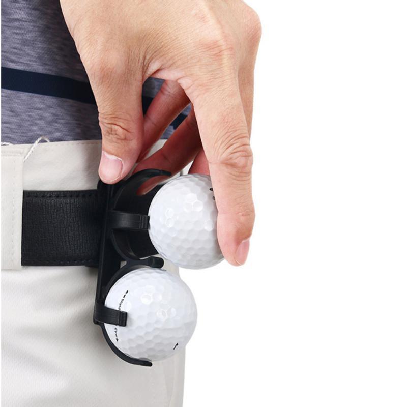 Golf Ball Holder Clip, 1 Count Golf Ball Clip Organizer, Golf Training Tool Accessory, On-course Accessories for Golf Enthusiasts, Christmas Gift