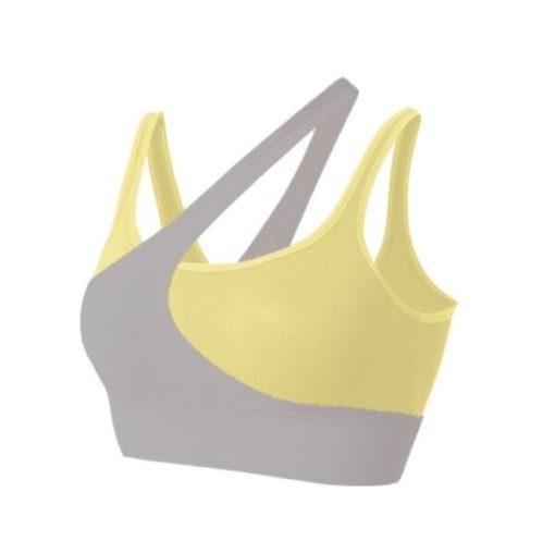 Women's Workout Sports Bras Fitness Backless Padded Define Sculpt Racerback Bra Yoga Crop Tank Top crop tank top sports bras